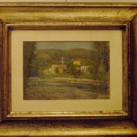 Quadro paesaggio di Bonetti