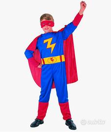 VESTITO SUPEREROE CARNEVALE 7/9 anni