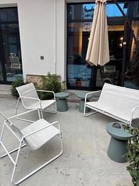 Set giardino Fellini Deghi: 2 poltroncine + divano