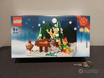 Lego Xmas 40484 Il cortile di Babbo Natale, nuovo