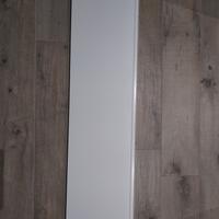 mensola in laminato bianco opaco