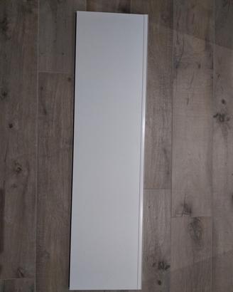 mensola in laminato bianco opaco