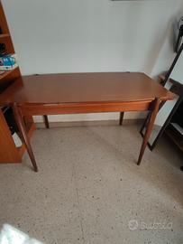tavolo allungabile in teak svedese anni 60