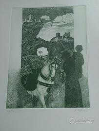 Rara Cartella 5 Acqueforti - Antonella Cappuccio (