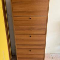 Scarpiera in legno