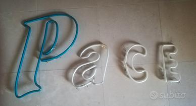 Lettere luminose 