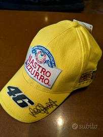cappello autografato Valentino Rossi 