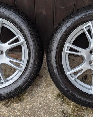 4 cerchi e gomme invernali 205/55 R 16