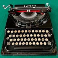 Macchina da scrivere Olivetti Mp1 Ico nera
