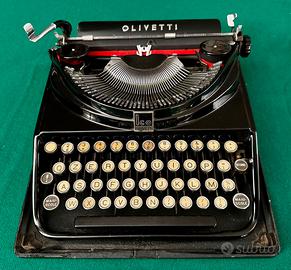 Macchina da scrivere Olivetti Mp1 Ico nera