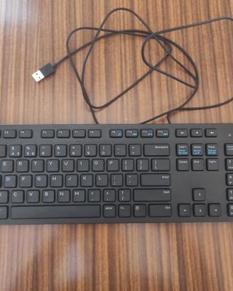 Tastiera Dell cablata nera