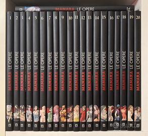 Milo Manara - Le Opere - Completa 21 vol. fumetti