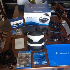 Visore sony Vr Casco per ps4 con giochi