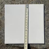 Piastrelle ceramica cm. 15x16 bianco interni -