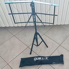Porta spartito musicale 