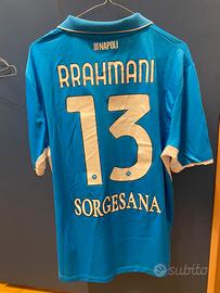 Maglia Napoli indossata certificata match worn