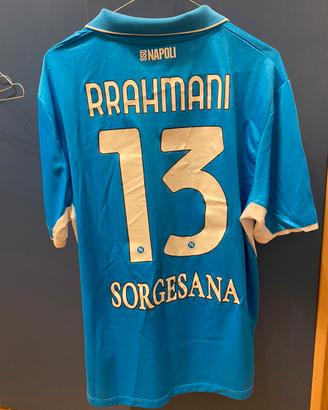 Maglia Napoli indossata certificata match worn