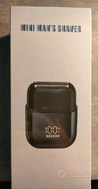 Mini rasoio elettrico per uomo barba sigillato