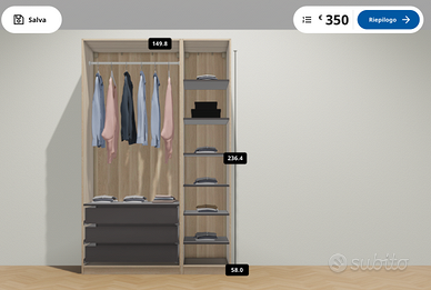 Armadio IKEA PAX