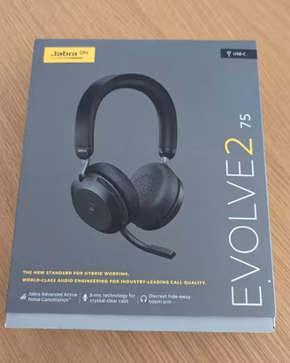 Cuffie Professionali Jabra Evolve2 75 USB-C  NUOVE