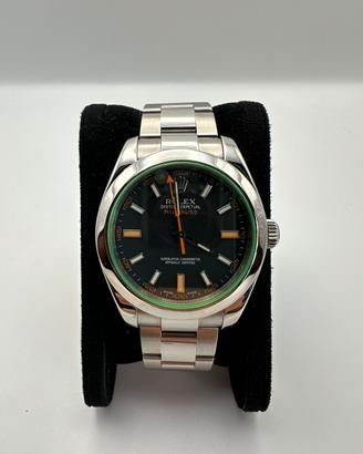 Rolex Milgauss vetro verde