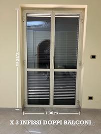 Infissi Alluminio Bianco