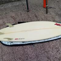 Tavola da surf shortboard 5'6 Redz