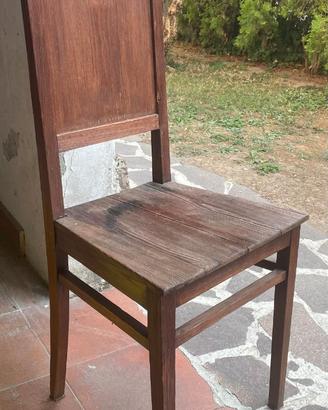 Sedia vintage d'arredo