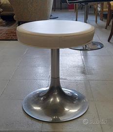 sgabello  basso girevole vintage 