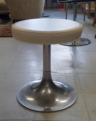 sgabello  basso girevole vintage 