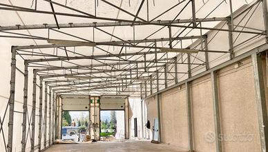 Tendostruttura pvc capannone usata