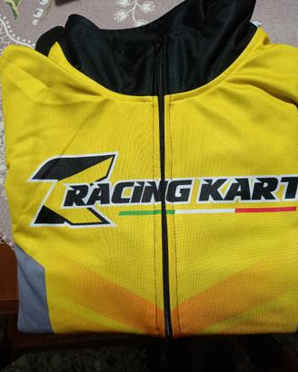 Felpa con Zip Tk kart 