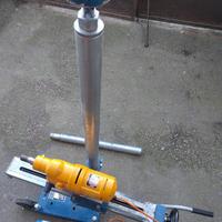 Carotatrice con supporto colonna a puntello