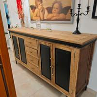 Credenza in stile industriale 