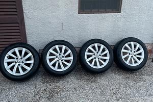 Cerchi Alfa Romeo r16 + gomme Continental