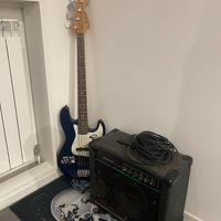 Basso elettrico + amplificatore