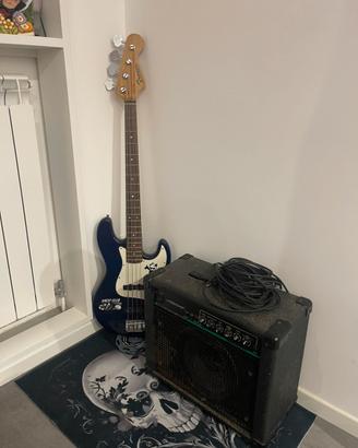 Basso elettrico + amplificatore
