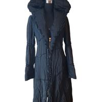 cappotto donna  nero brillante scervino street