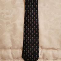 Gucci Cravatta originale 100% seta 