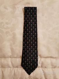 Gucci Cravatta originale 100% seta 