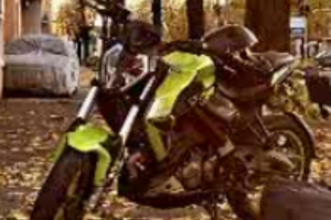 Keeway rkf 125 naked verde lime