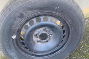 ruota di scorta + 4 route audi R15