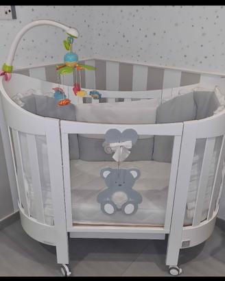 Culla e Fasciatoio linea iItalbaby orsetto
