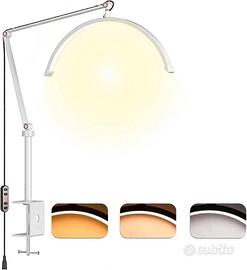 Luce a mezzaluna a LED per ciglia, lampada per tat