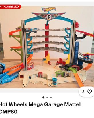 Pista Hot Wheels Garage