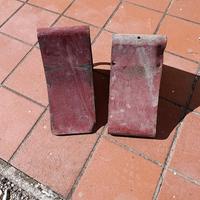 COPPIA DI CUNEI IN FERRO PER RUOTE