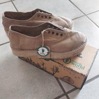 SCARPE NATURAL WORLD ESPADRILLAS BEIGE