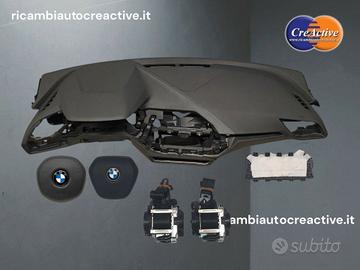 Bmw F40 Cuciture Blu Cruscotto Airbag Completo kit
