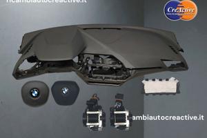 Bmw F40 Cuciture Blu Cruscotto Airbag Completo kit
