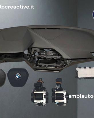 Bmw F40 Cuciture Blu Cruscotto Airbag Completo kit
